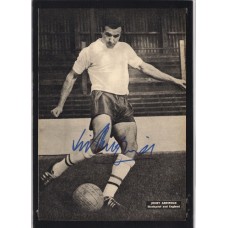 World Cup: Signed picture of Jimmy Armfield the Blackpool footballer. 